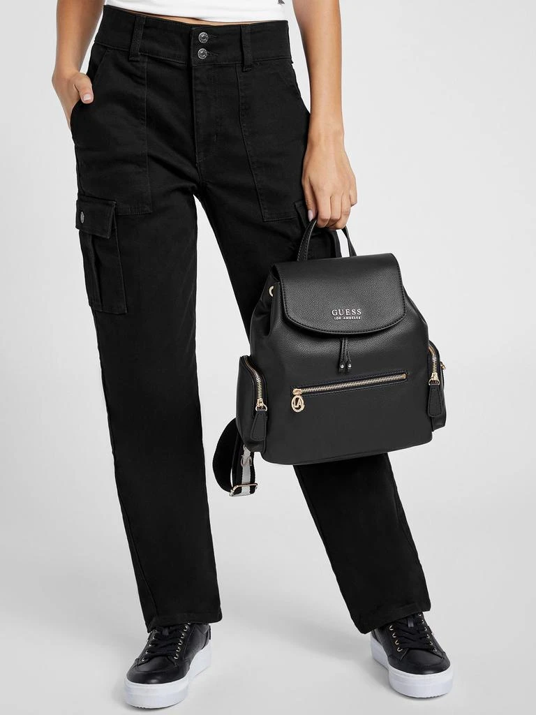 guess mini black backpack womens Manhattan Large Backpack, Black, One Size US: Clothing, Shoes & Jewelry and super smart Guess Outlet Guess Mini Black