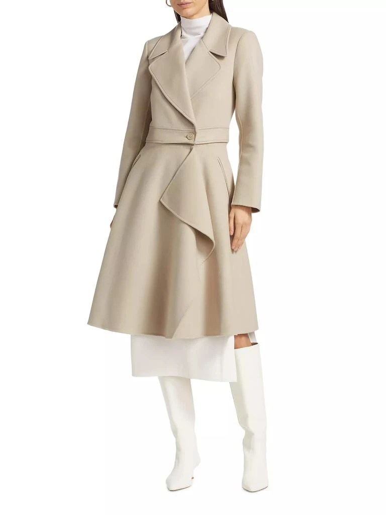 Mackage Rose Wool and Leather Coat 3