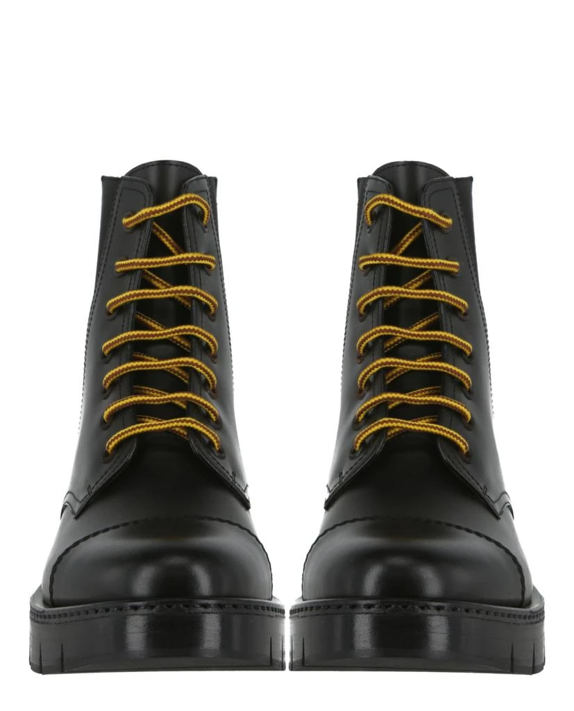 Ferragamo Combat Ankle Boots 5