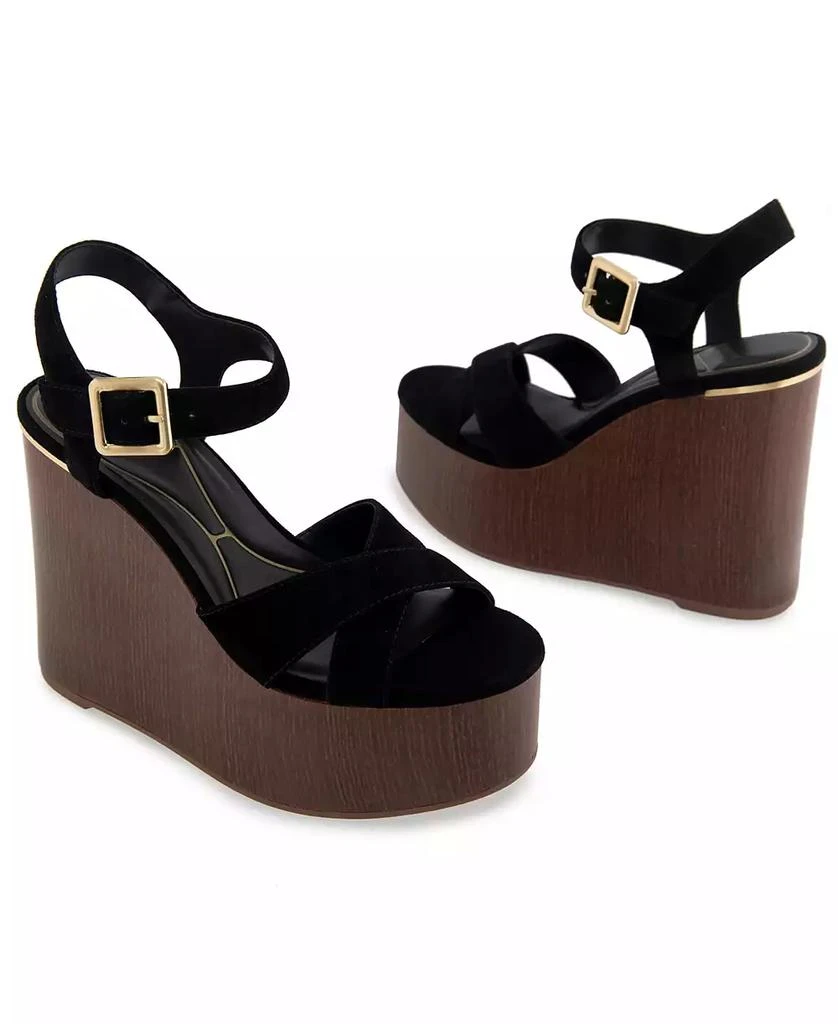 Kenneth Cole Women's Taelyn Platform Wedge Sandals 8