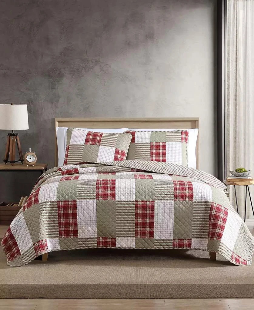 Eddie Bauer Camano Island Plaid 3-Pc. Quilt Set 1
