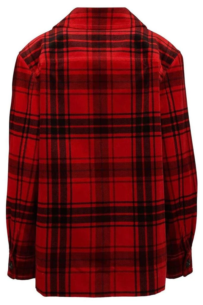 Yves Saint Laurent Saint Laurent Button-Up Tartan Jacket 2