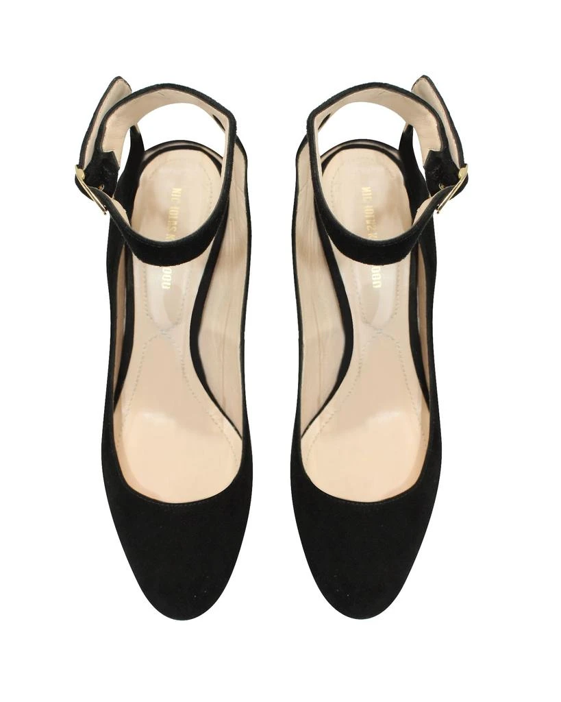 Nicholas Kirkwood Lola Pearl Pumps in Black Suede 5