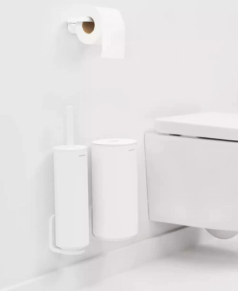 Brabantia Mindset Toilet Set- Toilet Brush, Toilet Roll Holder, Toilet Roll Dispenser 4