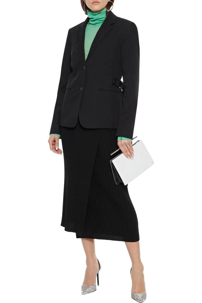 Helmut Lang Cotton-blend twill blazer 2