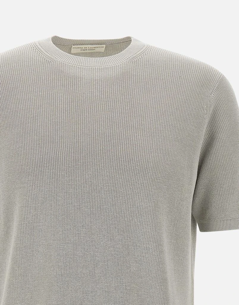 FILIPPO DE LAURENTIIS Cotton crepe sweater 4