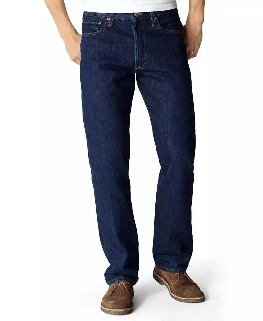 Levi's Men's 501™ Regular-Fit Button Fly Non-Stretch Jeans