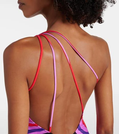 Pucci Marmo one-shoulder swimsuit 6