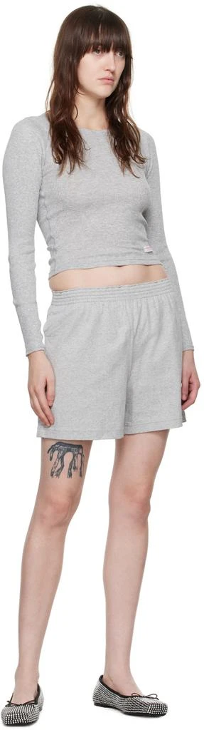 Alexander Wang SSENSE Exclusive Gray Shorts 4