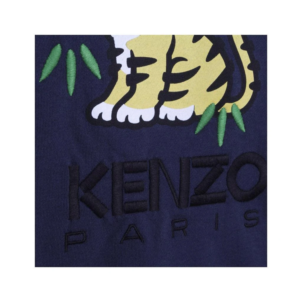 预计3周后发货 Kenzo Sweat-Shirt Marine - Enfant Garçon - Kenzo Kids 3