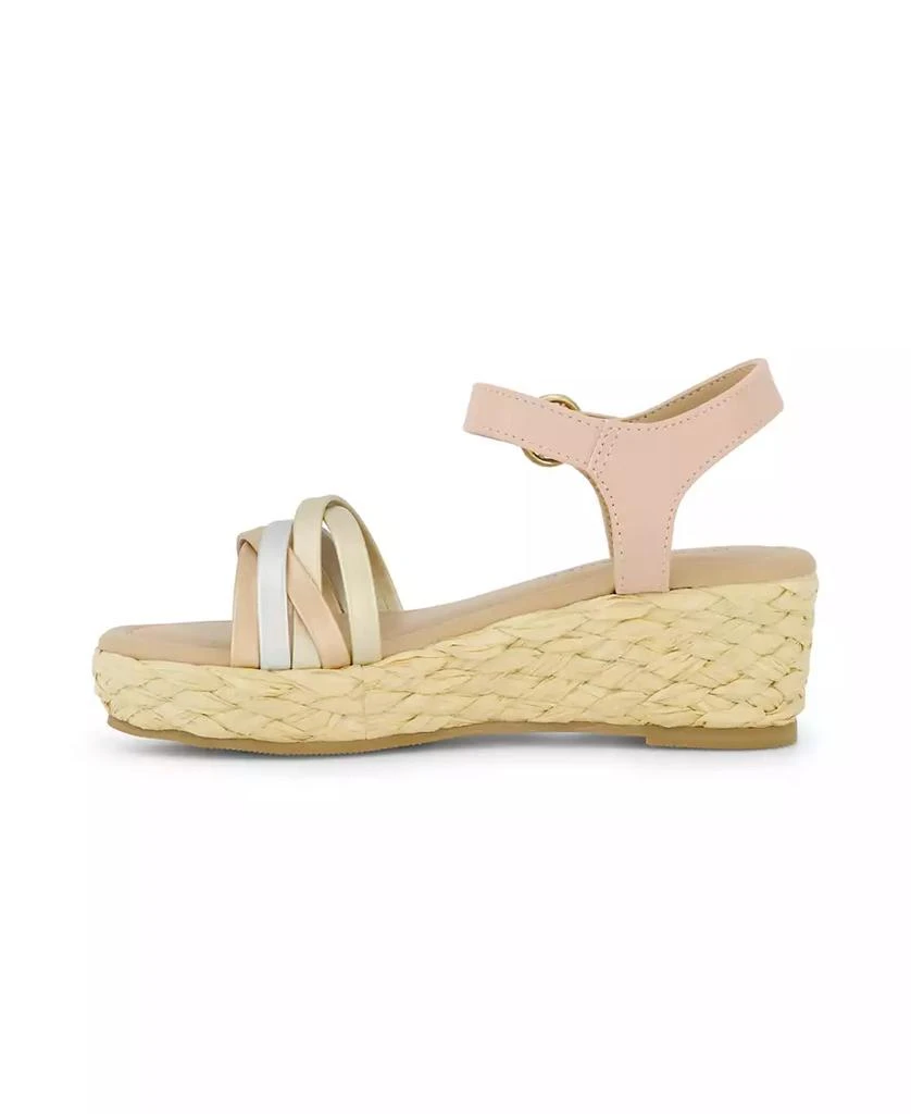 Marc Fisher Little and Big Girls Marren Strap Wedge Sandals 7