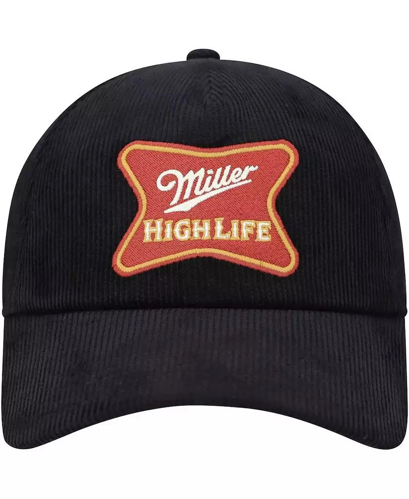 American Needle Men's Black Miller Roscoe Corduroy Adjustable Hat 2