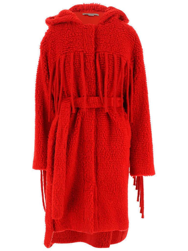 【Stella McCartney】NAVY BLUE FUR JACKET Stella McCartney Kids Coats and Jackets | Childrensalon