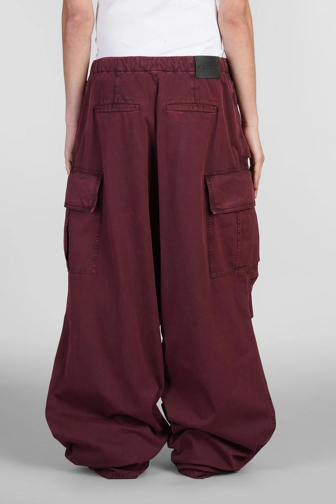 Alexander McQueen Alexander McQueen Wide-Leg Drawstring Cargo Trousers 2