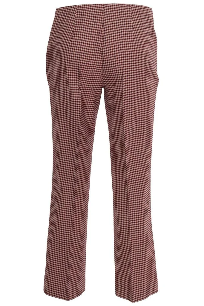P.A.R.O.S.H. P.A.R.O.S.H. Check Patterned Flared Trousers 2