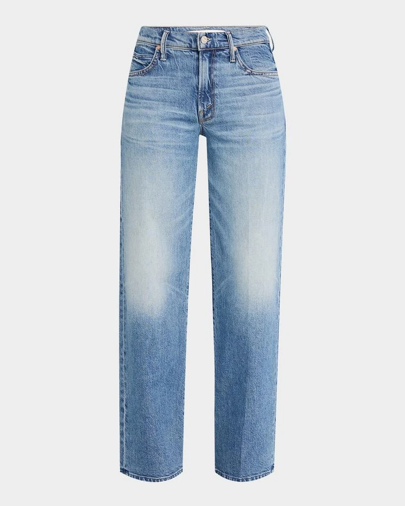 MOTHER Lil' Mid-Rise Tunnel Vision Sneak Jeans 1