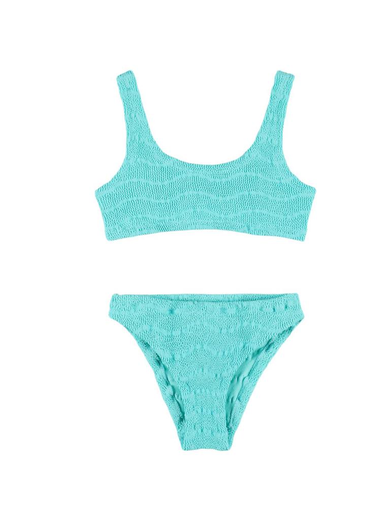 MC2 SAINT BARTH Crinkle Embossed Bikini