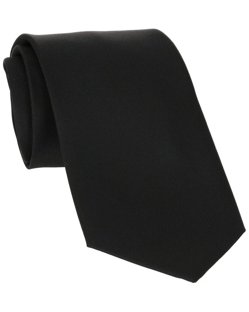 Scotch & Soda Scotch & Soda Solid Black Tie 1