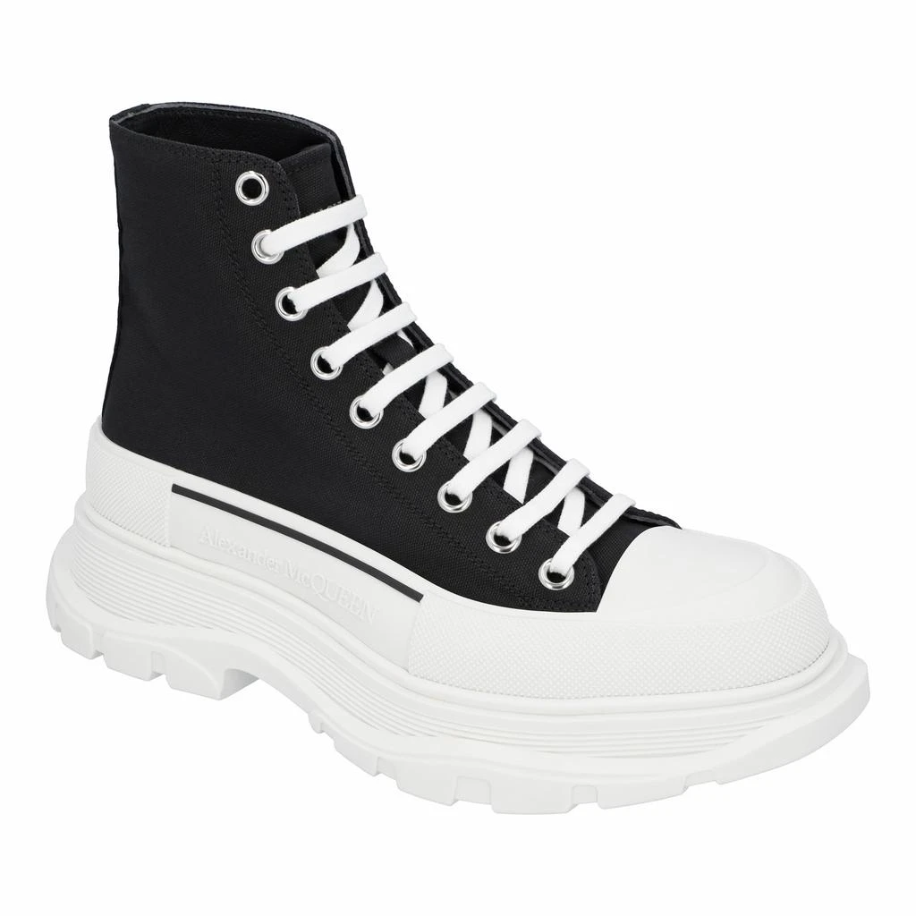 Alexander McQueen Tread Slick Boot in Black/White 1