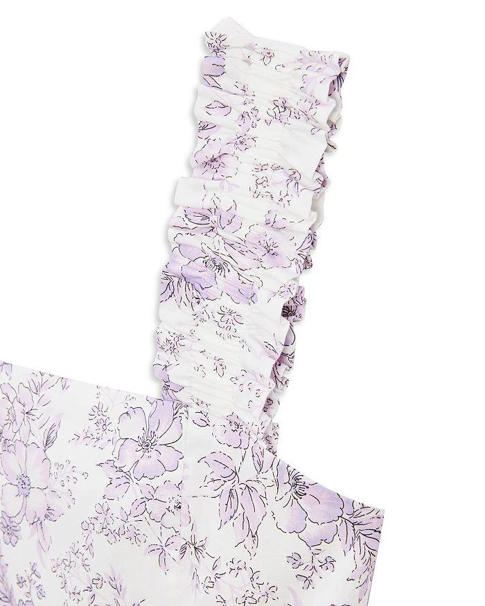 AQUA Girls' Floral Mini Dress, Little Kid, Big Kid - Exclusive 3