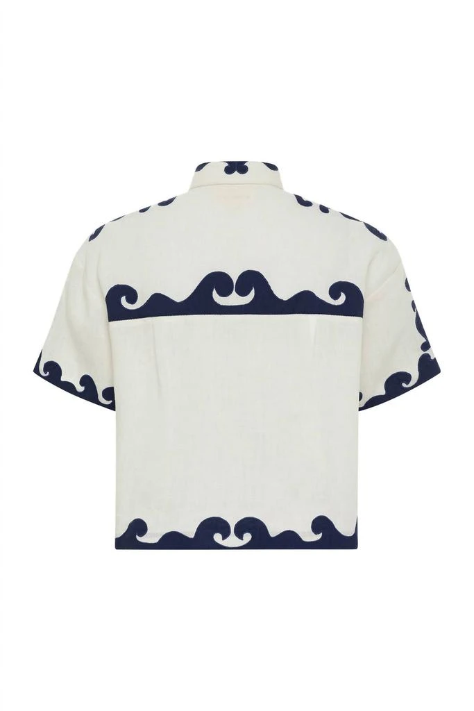 Carolina K Pina Shirt In Gardenia 4