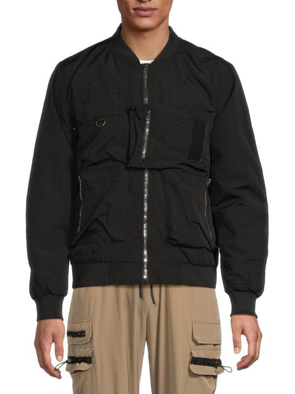 American Stitch Utility Bomber Jacket