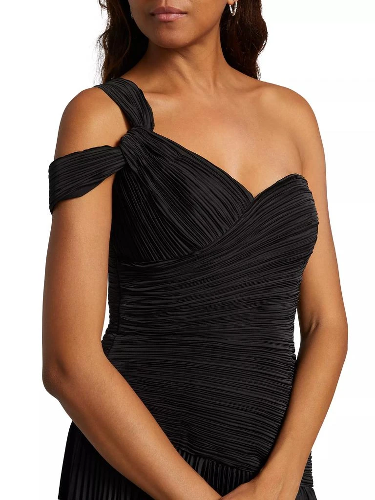 AMUR Journey Wrap Minidress 6