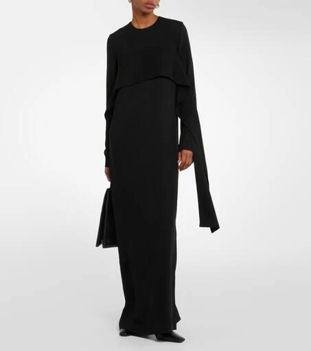 Toteme Draped cady maxi dress - Dresses & Skirts - Free Shipping  