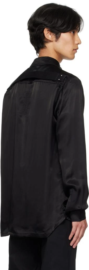 Rick Owens Black Concordians Fogpocket Outer Shirt 3