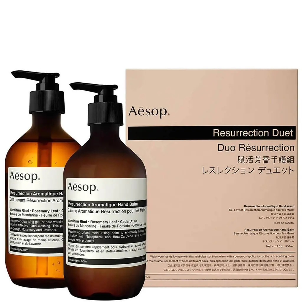 Aesop Aesop - Resurrection Hand Cleanser and Balm Duet 2