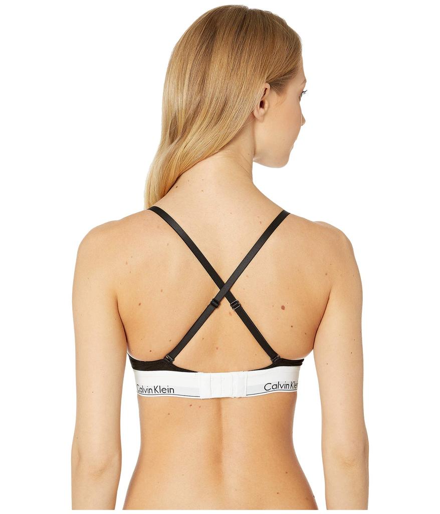 Calvin Klein Underwear Modern Cotton Lightly Lined Triangle Bra Lingerie Free Shipping BeyondStyle