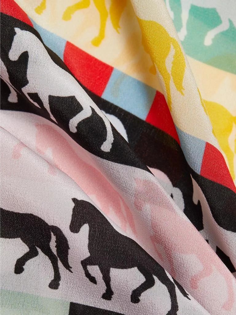 Alice + Olivia Willa Silk Butterfly Shirt 7