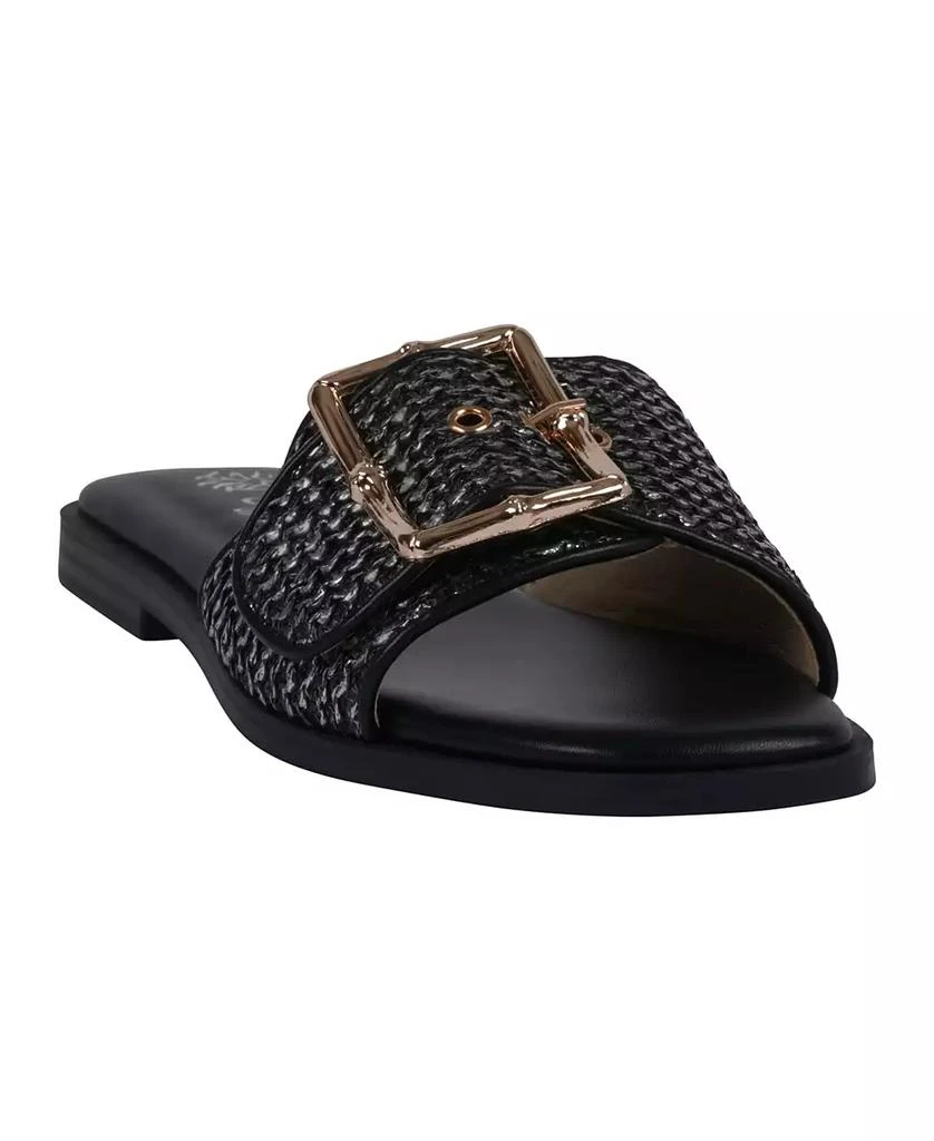 GC Shoes Women's Indie Woven Buckle Flat Sandals 1