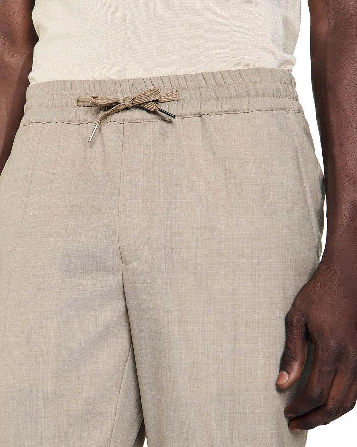 Sandro New Alpha Drawstring Straight Leg Pants 5