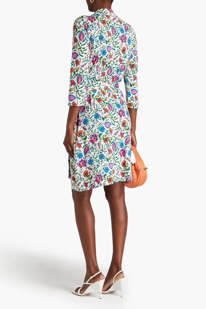 Diane von Furstenberg New Jeanne floral-print silk-jersey wrap dress 3