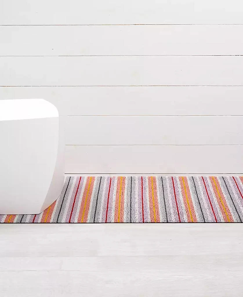Chilewich Ribbon Stripe Shag Runner 3