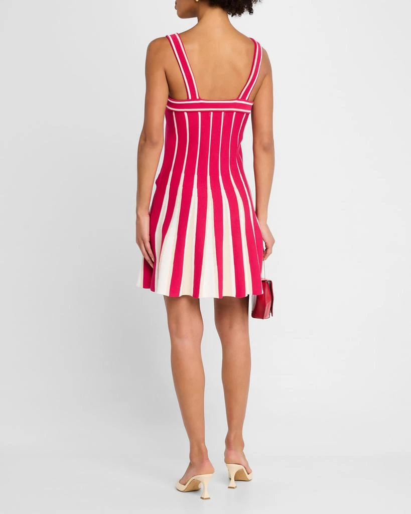 Ramy Brook Eloise Striped Knit Mini Dress 3
