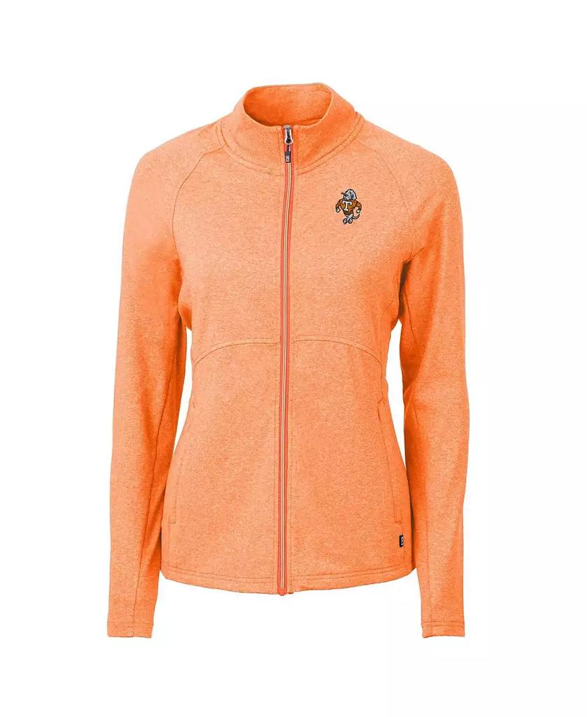 Cutter & Buck Women's Tennessee Volunteers Vault Adapt Eco Knit Heather Full-Zip Jacket