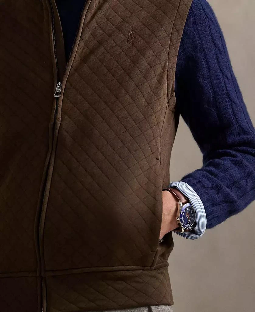 Ralph Lauren Men's Quilted Double-Knit Jersey Vest 3
