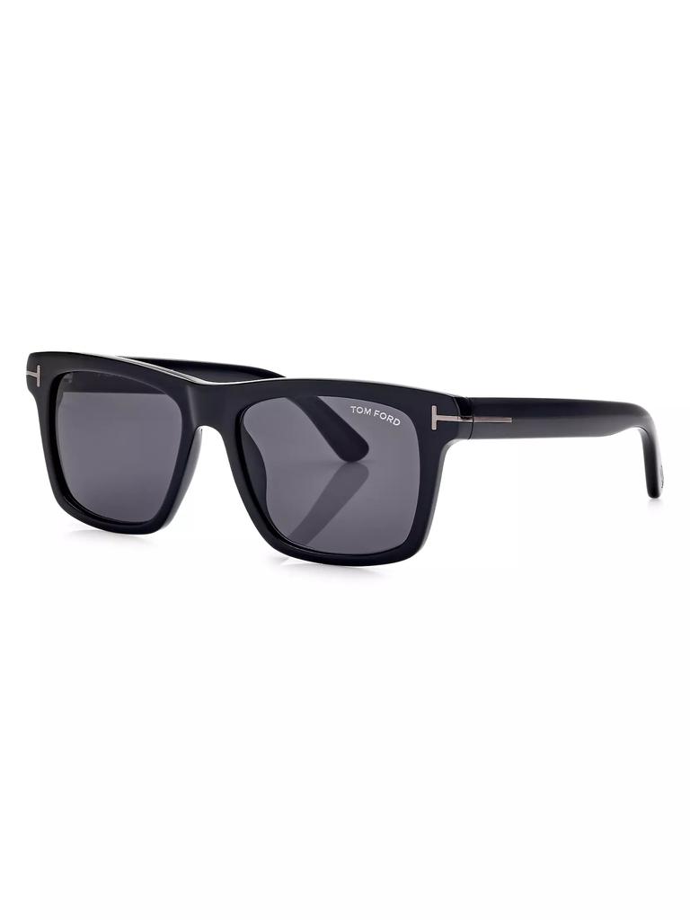 TOM FORD Buckley-02 56MM Wayfarer Sunglasses