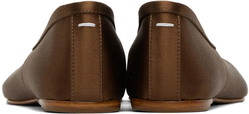 MAISON MARGIELA Brown Tabi Ballerina Flats 2
