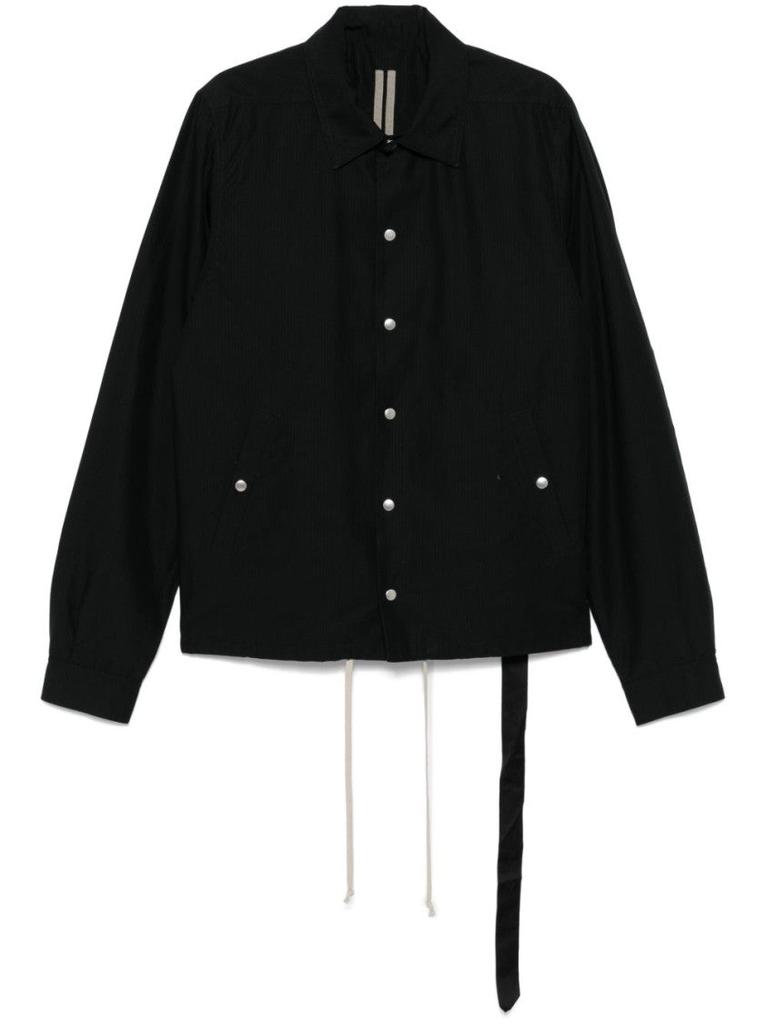 DRKSHDW Front Press-Stud Fastening Black Jacket