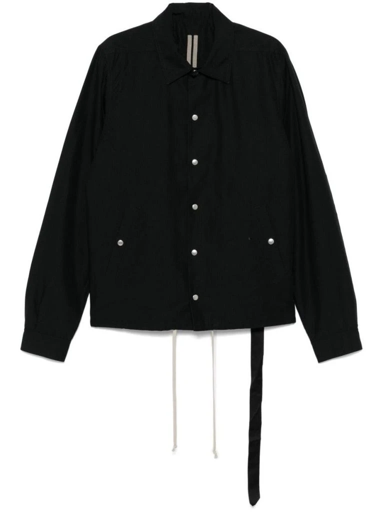 DRKSHDW Front Press-Stud Fastening Black Jacket 1
