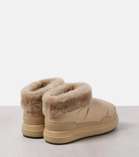 Chloé Polar shearling-lined ankle boots 2