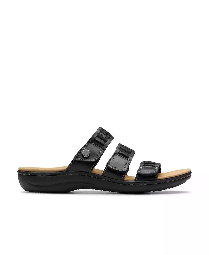 Clarks Collection Women's Laurieann Hope Slip-On Flat Sandals