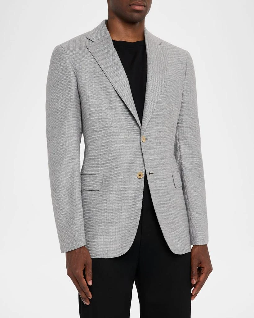 Brioni Men's Wool Hopsack Single-Breasted Blazer 4