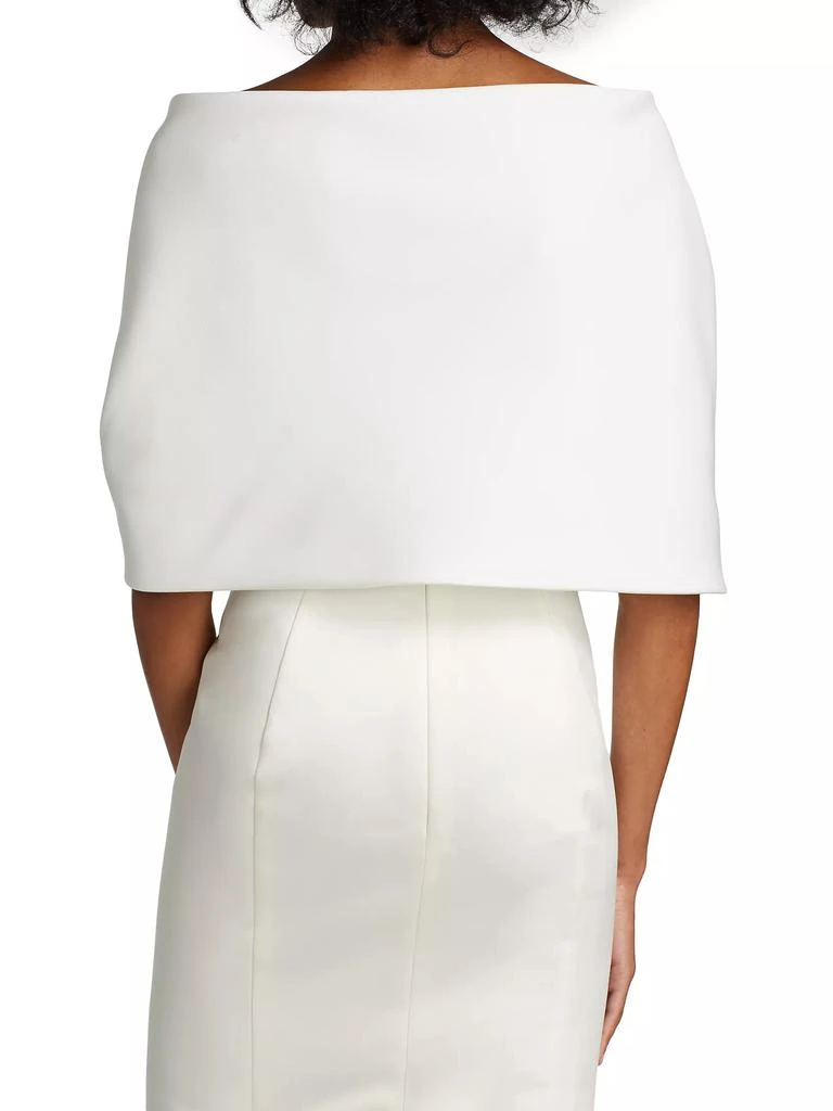 Amsale Faille Wrap 5