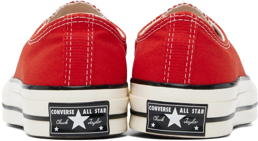Converse Red Chuck 70 Low Top Sneakers 2
