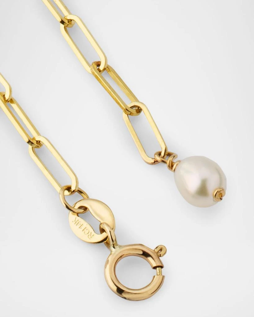 POPPY FINCH Folded Heart Link Bracelet 4