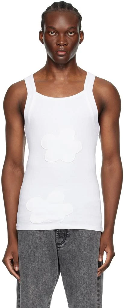 FORMA White Flower Patch Tank Top 1